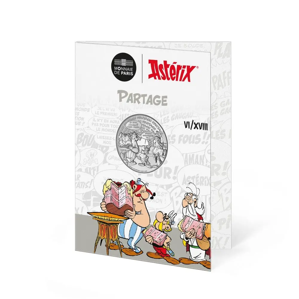 Asterix Share 10E Silver Coin