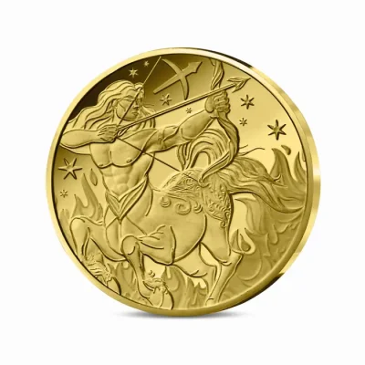 5€ 1/2g gold coin - Astrological signs - Sagittarius - 2026