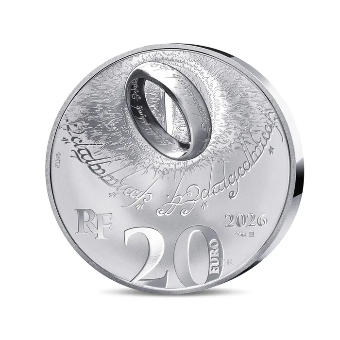 Lord of the Rings - 20€ Silver coin - Proof quality - 2026 - Image 2