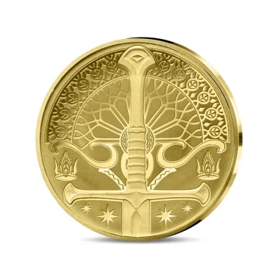 Lord of the Rings - 5€ Gold coin - Proof quality - 2026