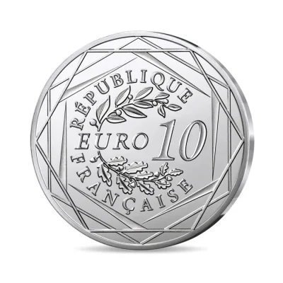 Alternative view of Lord of the Rings 10€ Silver Coin Merry, Pippin & the Treebeard - Circulating Quality - 2026